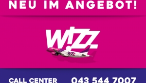 Neu in unserem Angebot: Wizz Air Flugtickets für die Flüge von Basel nach Nis!